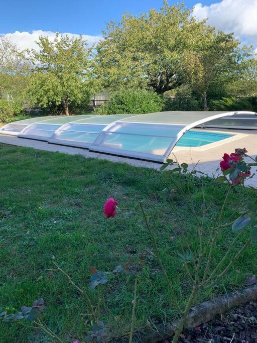 Gite 3 Etoiles Les Gourlines Avec Balneo, Veranda, Piscine Et Garage Avermes Exterior foto