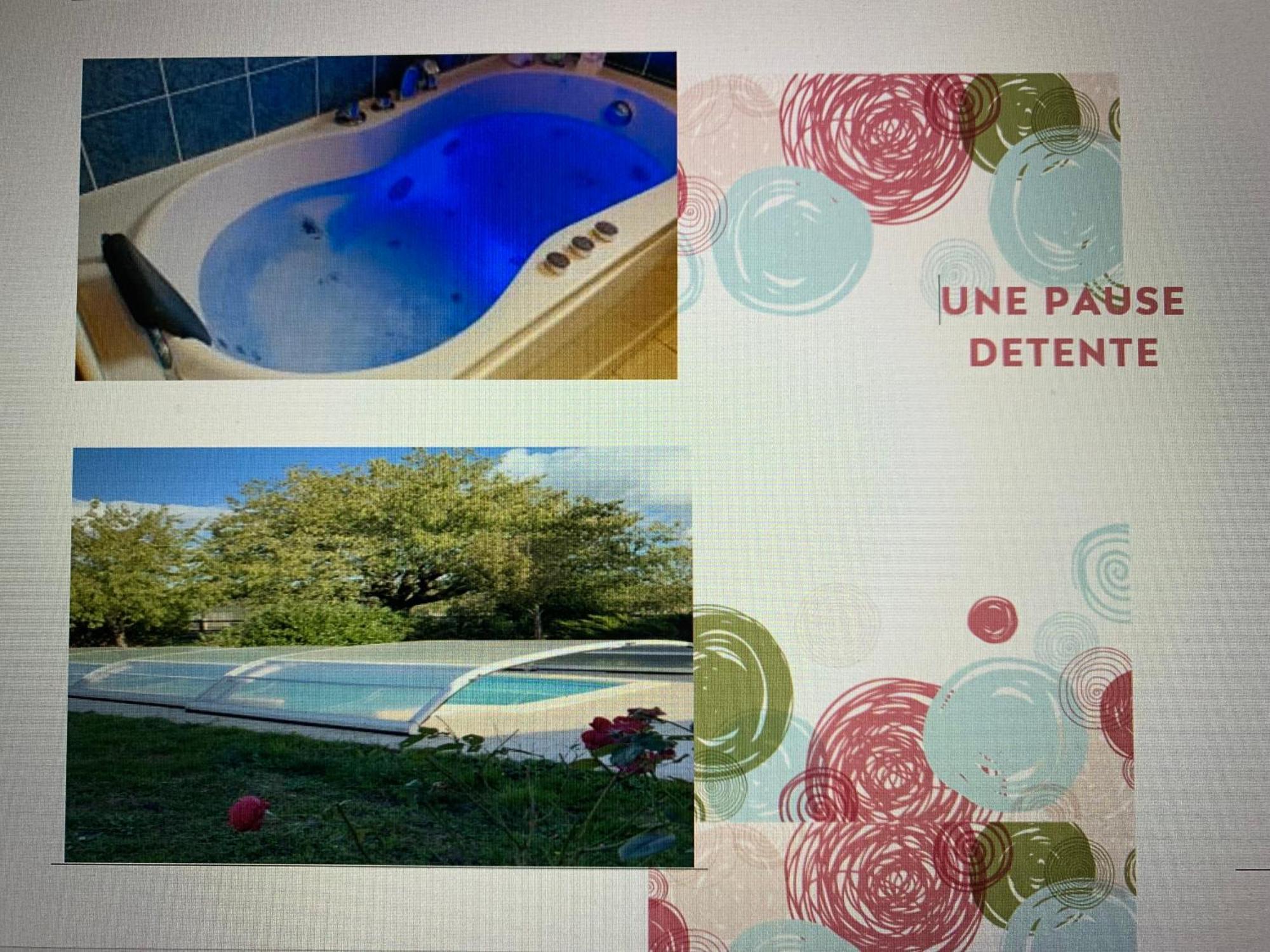 Gite 3 Etoiles Les Gourlines Avec Balneo, Veranda, Piscine Et Garage Avermes Exterior foto